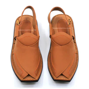 SWATI LIGHT BROWN LEATHER CHAPPAL