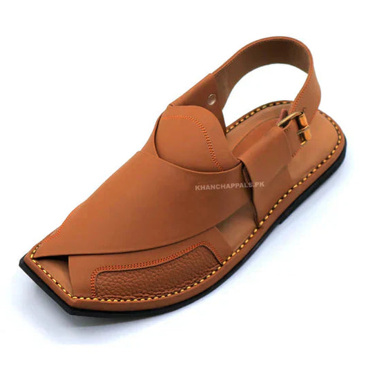 SWATI LIGHT BROWN LEATHER CHAPPAL